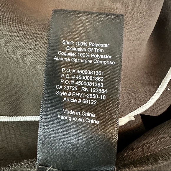 Aritzia Babaton Khaki Olive Green Sleeveless Blouse, Small - Picture 8 of 9